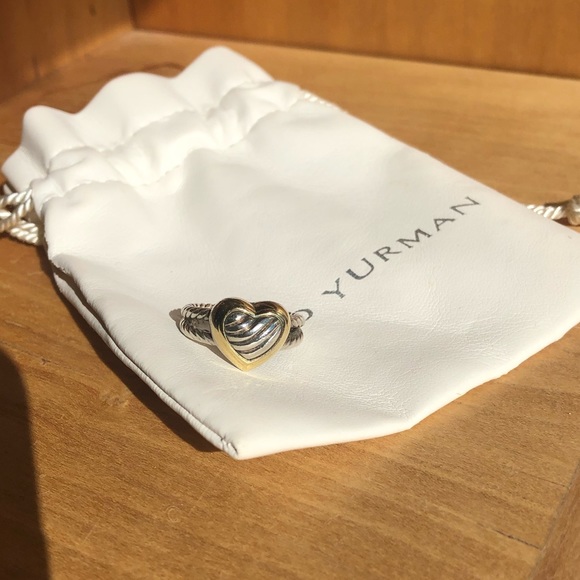 David Yurman Jewelry - David Yurman Cable Heart Ring